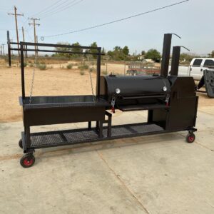 The Ultimate Custom Combo Smoker: Offset + Santa Maria + Cabinet
