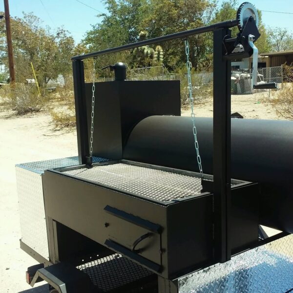 Pit Commander 1200 – Trailer Offset Smoker - Image 4
