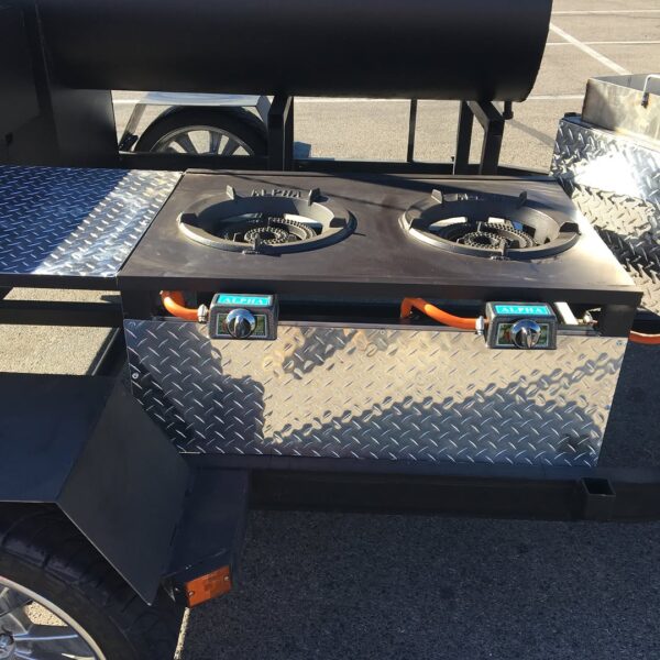 Iron Titan 1000 – Trailer Offset Smoker - Image 3