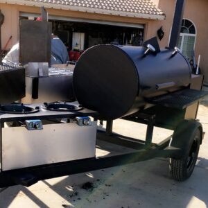 Black Stallion 900 – Reverse Flow Trailer Smoker
