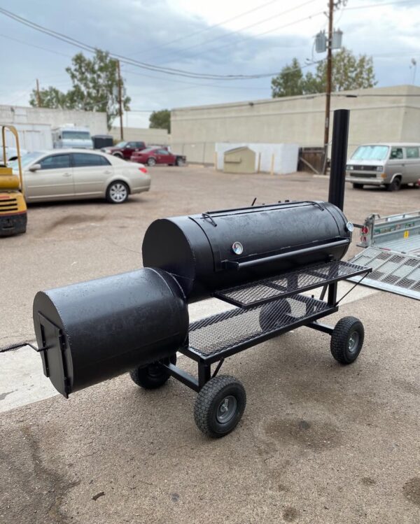 Black Iron 500 Offset Smoker - Image 4