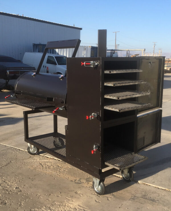 Backyard Beast 750 – Offset + Vertical Cabinet Smoker - Image 4