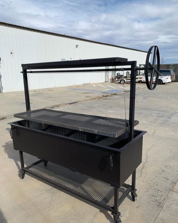 Santa Maria 2472 – Adjustable Open-Fire Grill