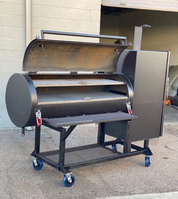 Pitmaster Pro 6024 – Offset + Vertical Cabinet Smoker - Image 3